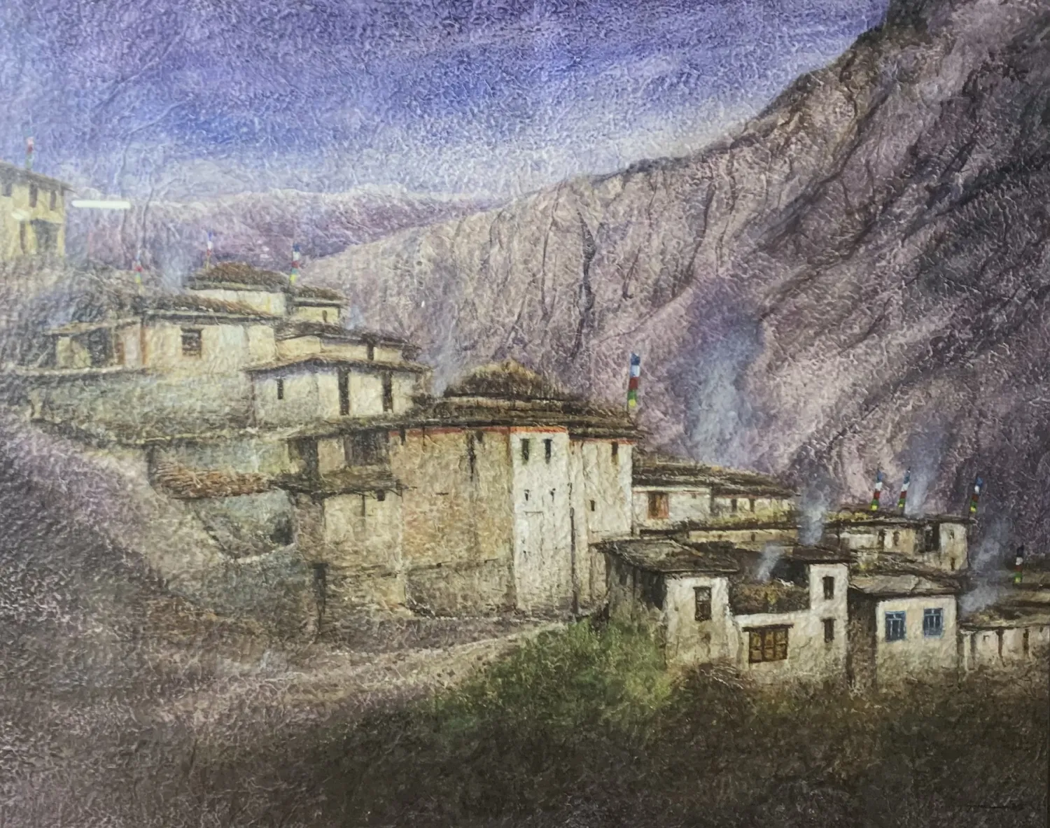 Landscape of Mustang