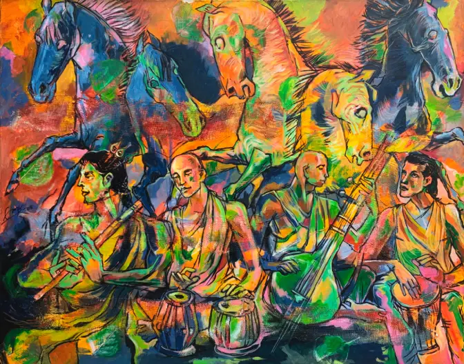 Rhythms and Galloping Souls