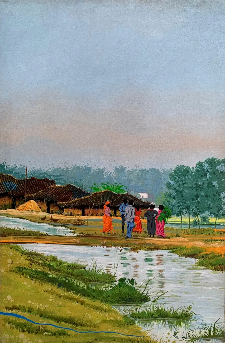 Landscape of Sauraha